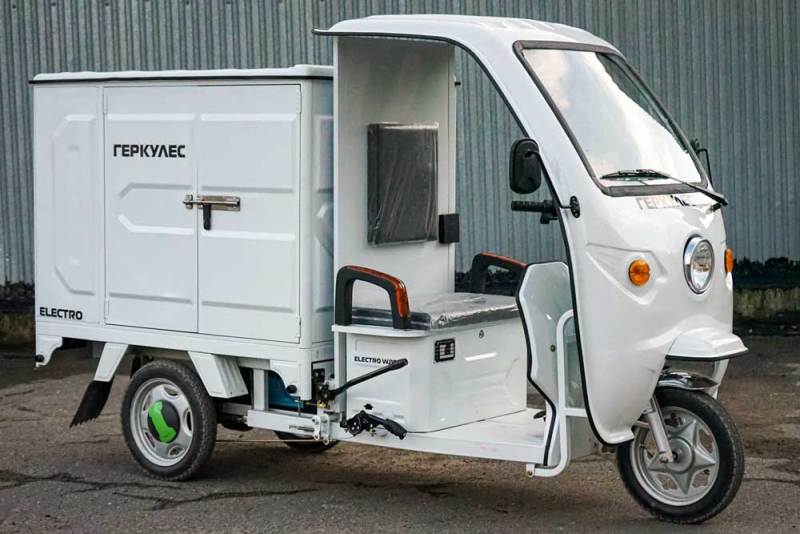 Трицикл электрический ГЕРКУЛЕС Electro Delivery - Зображення 3