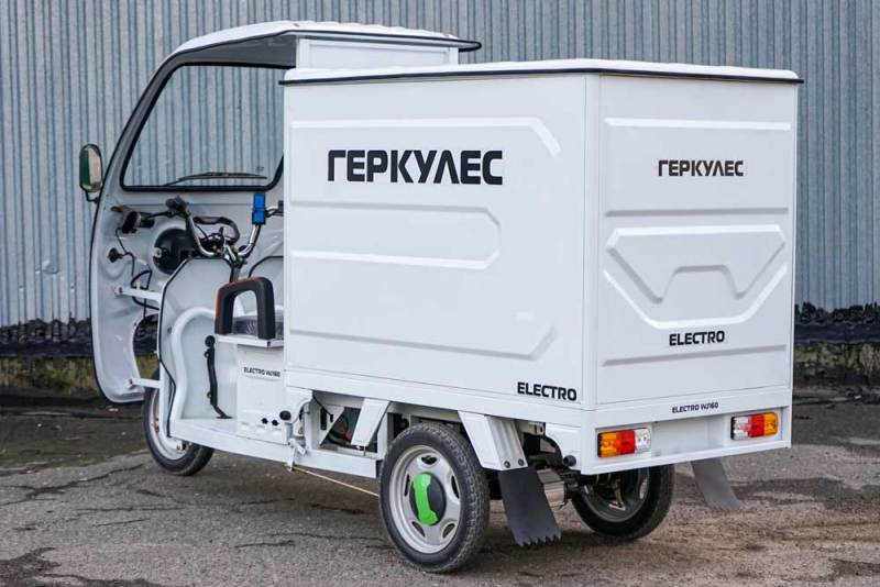 Трицикл электрический ГЕРКУЛЕС Electro Delivery - Зображення 7