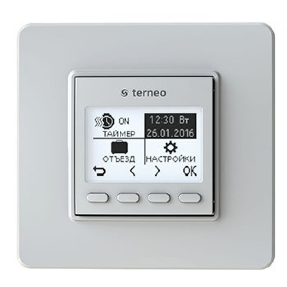 Терморегулятор недельный программируемый TERNEO PRO
