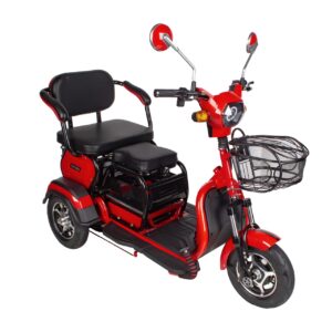Мопед электрический AGAMI xk 650W/60V/20AH (DZM) (Красный)