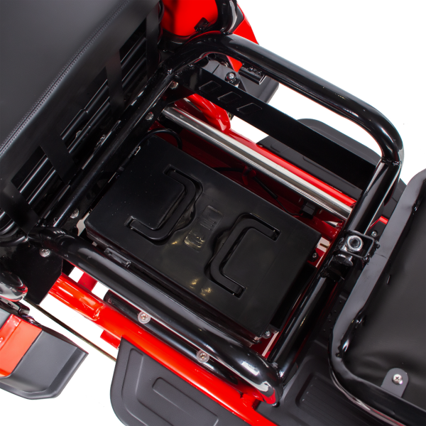 Мопед электрический AGAMI xk 650W/60V/20AH (DZM) (Красный) - Зображення 2