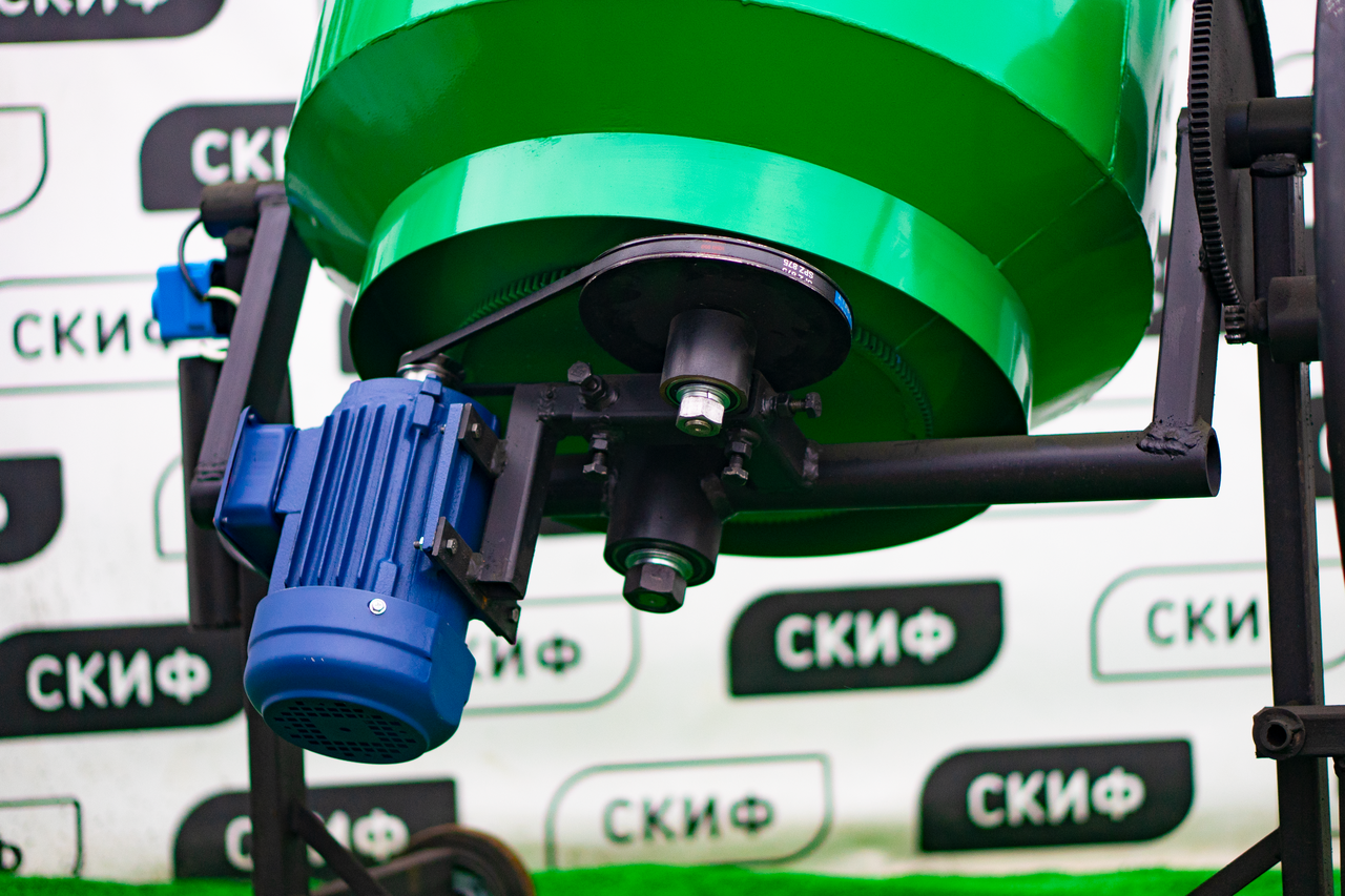 Бетономешалка Скиф БСМ-200 с редуктором переворота - Зображення 3