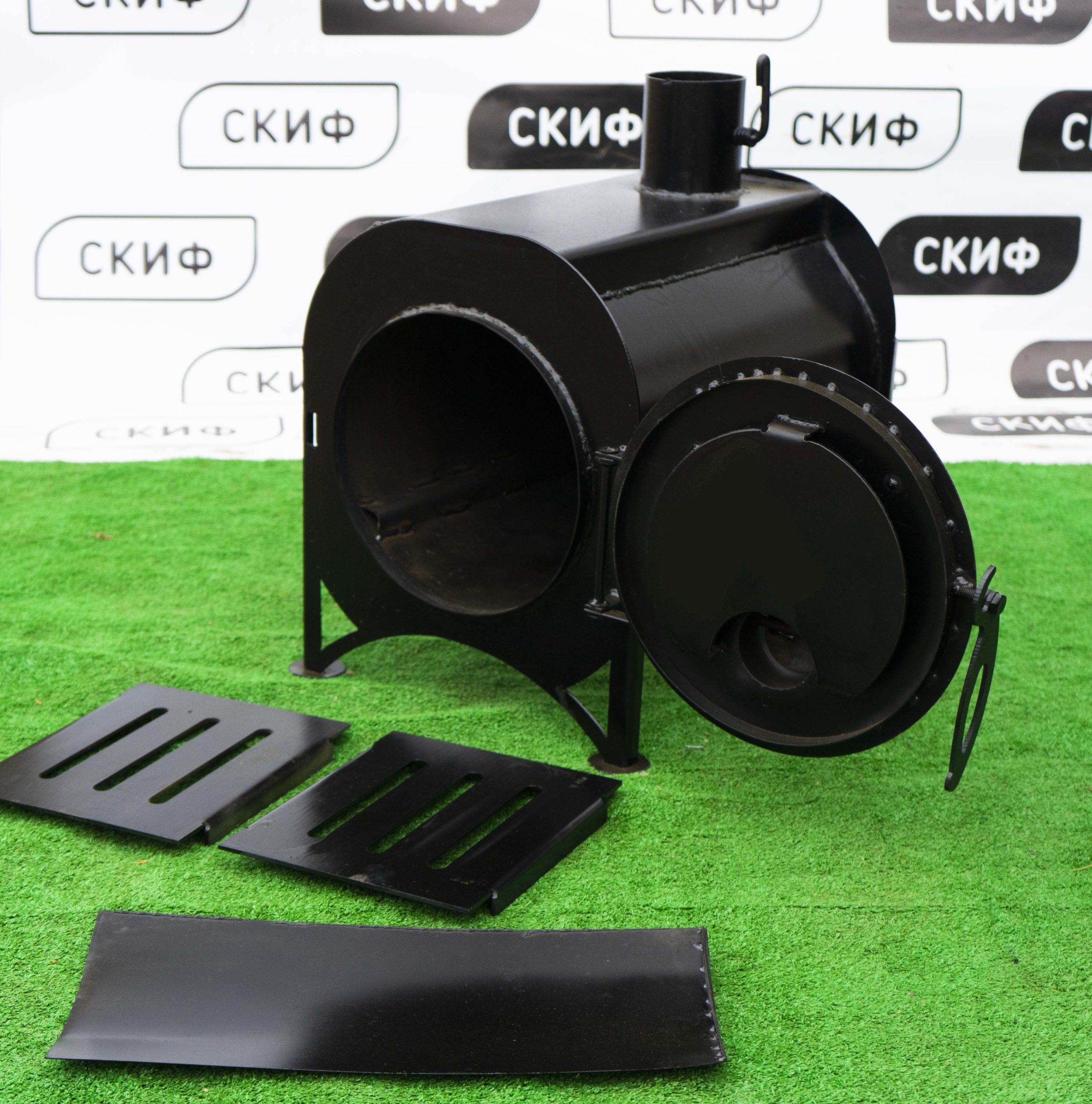 Печь дровяная буржуйка Скиф 40 - Зображення 2