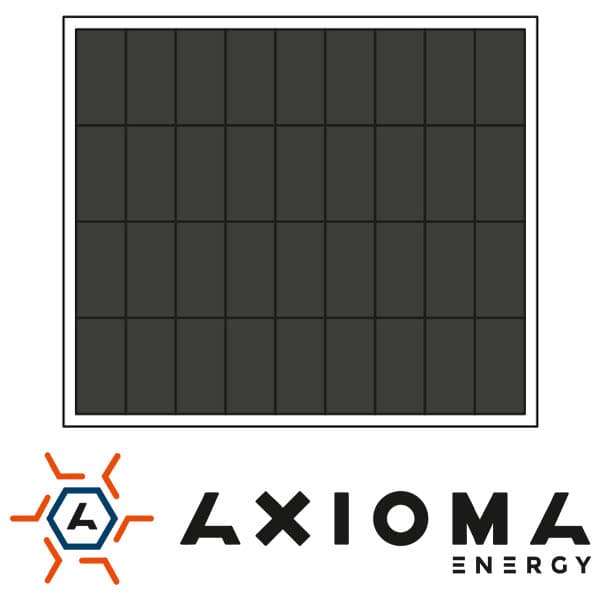 Солнечная батарея 100Вт, монокристаллическая AX-100M, AXIOMA energy