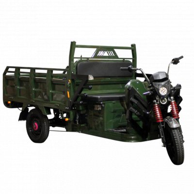 Электрический трицикл грузовой TRIGO JJ1.6 1000W/60V/35AH(DZM) (зелёный)