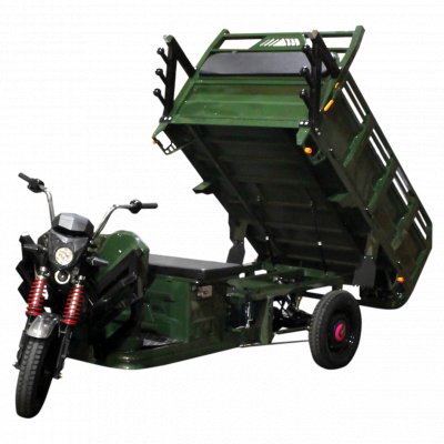 Электрический трицикл грузовой TRIGO JJ1.6 1000W/60V/35AH(DZM) (зелёный) - Зображення 6