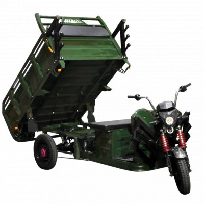 Электрический трицикл грузовой TRIGO JJ1.6 1000W/60V/35AH(DZM) (зелёный) - Зображення 7