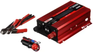 Авто инвертор 12V-220V 500W LCD KC-500D + USB Red