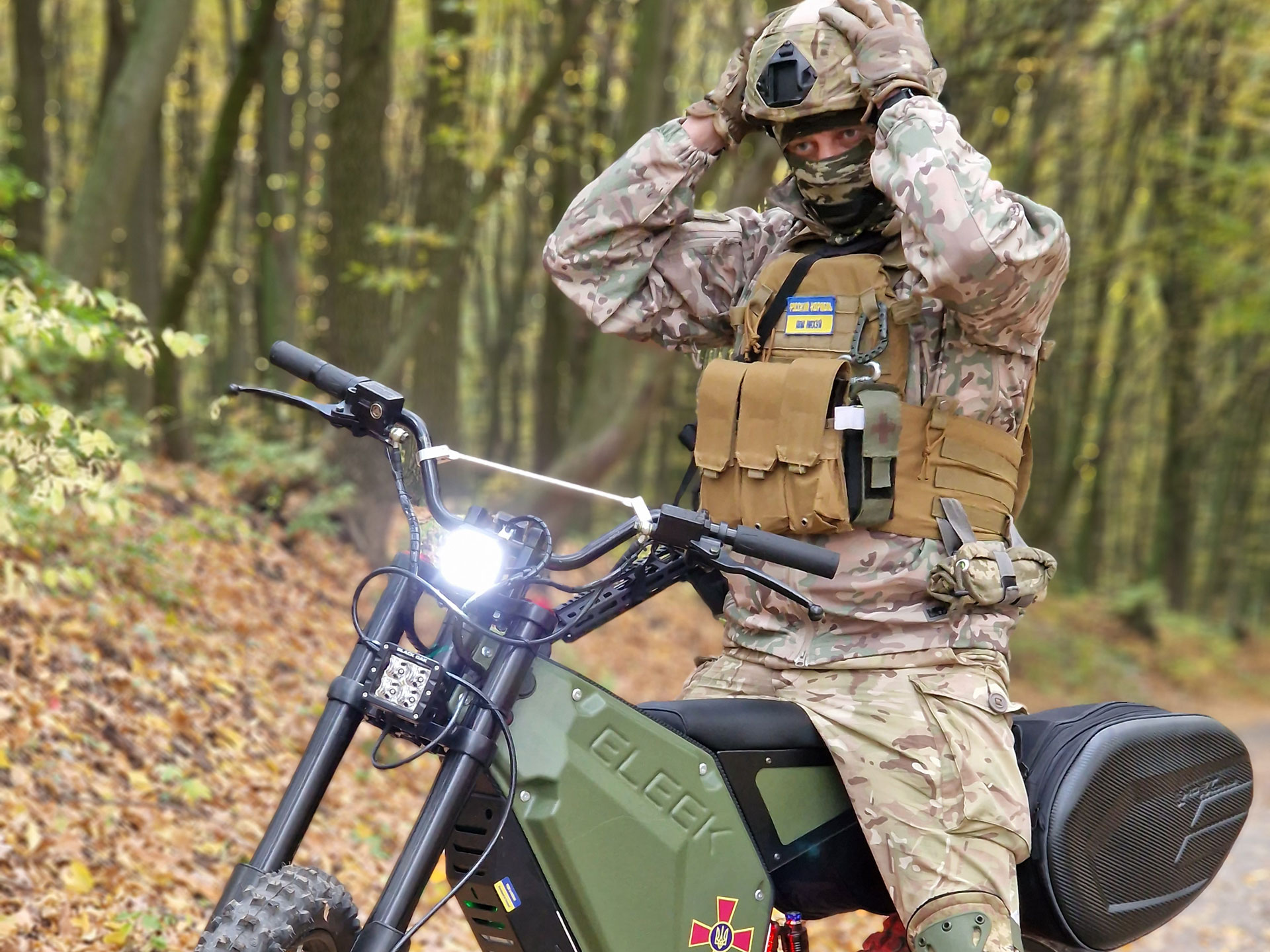 Электробайк Eleek Military - Зображення 5