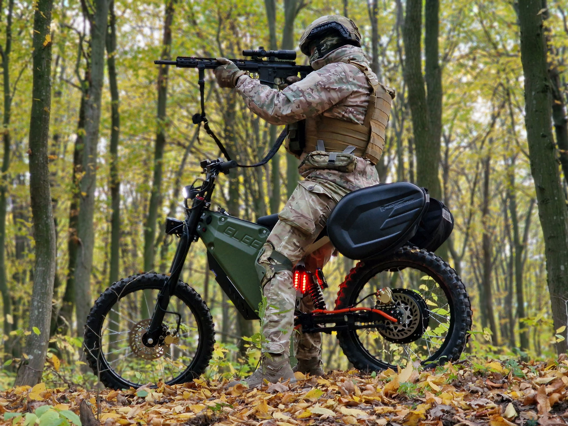 Электробайк Eleek Military - Зображення 6