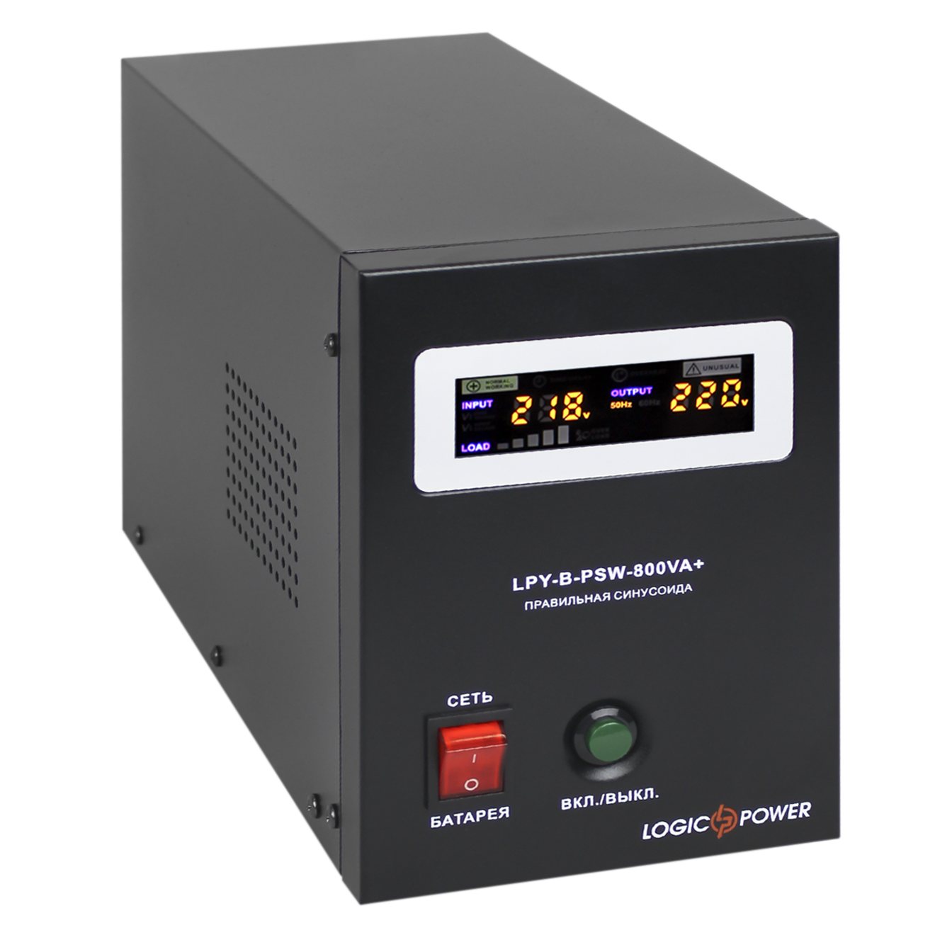 Комплект резервного питания для теплого пола и котла LogicPower ИБП B800VA + мультигелевая батарея 900W - Зображення 2
