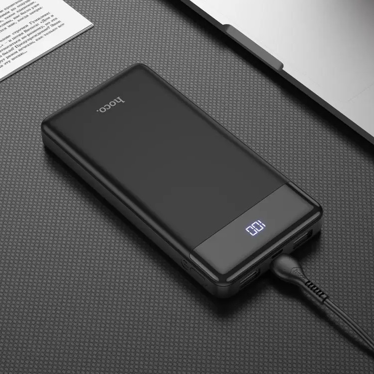 Внешний аккумулятор (Polymer Battery) HOCO J84 , 10000mAh, Mix color, Blister - Зображення 3