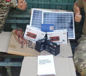 Мобильная солнечная электростанция 500 Вт