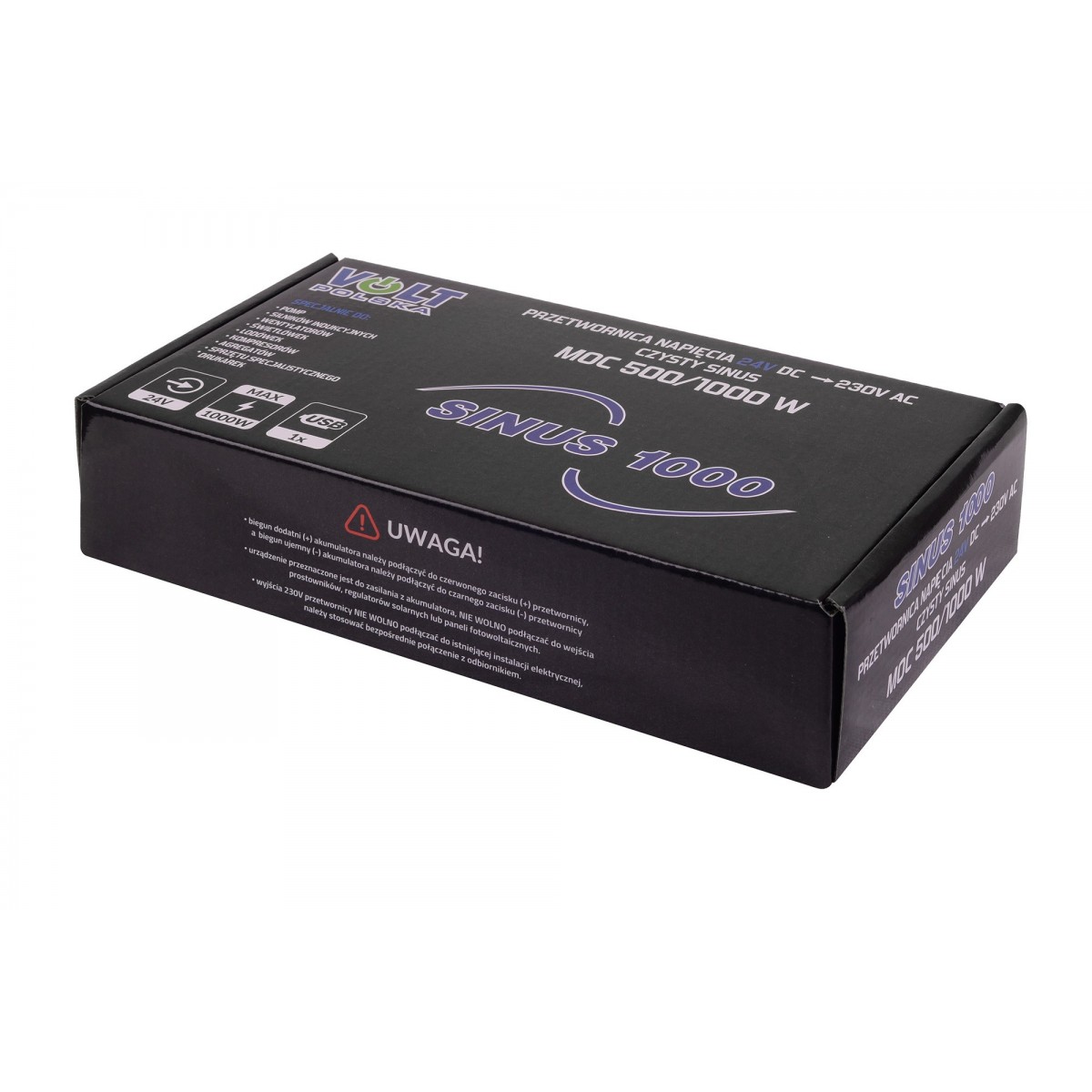 Преобразователь напряжения SINUS 500/1000 24/230 В, Volt Polska - Зображення 6