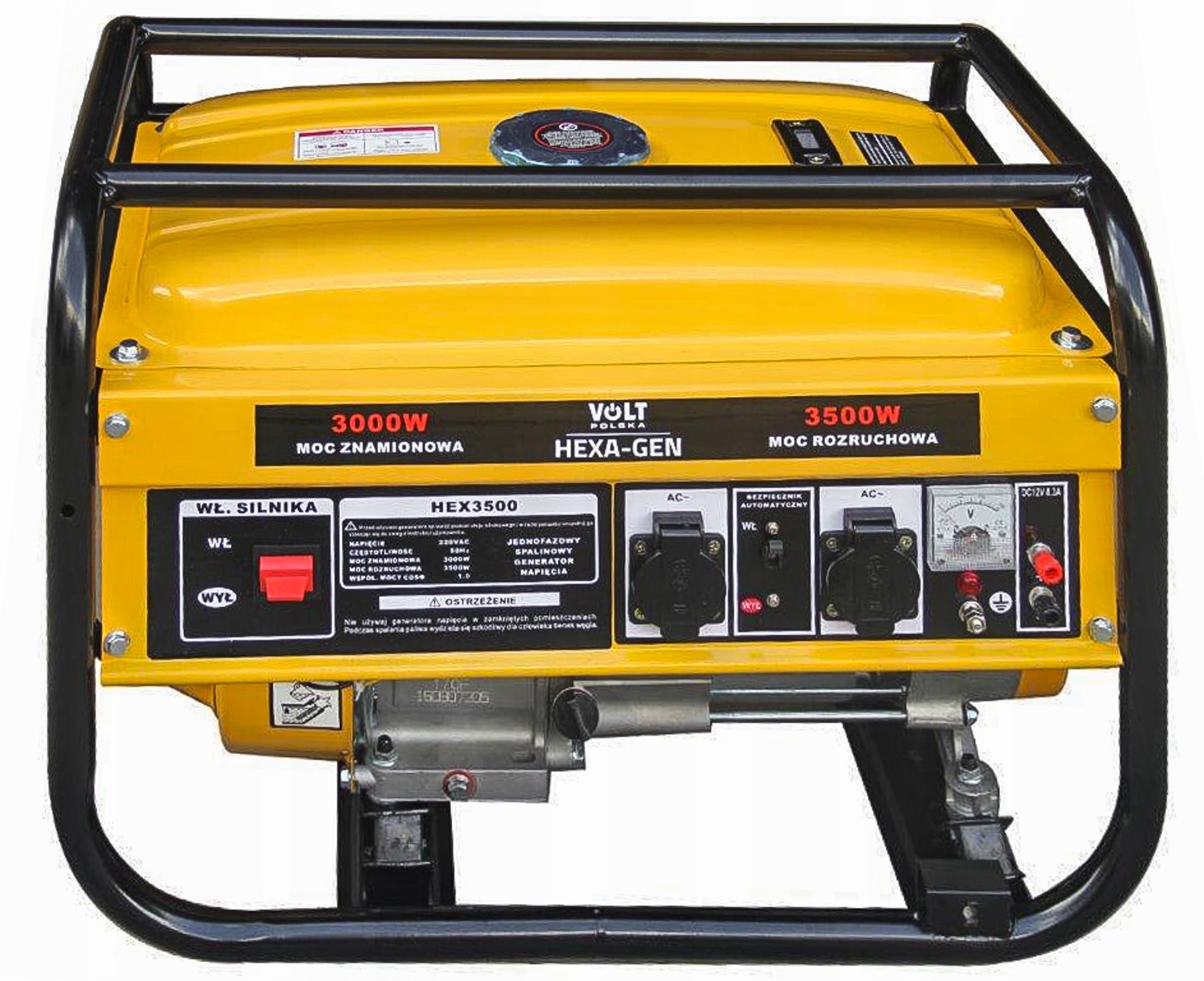 Генератор 7 л. с. 3500 В VOLT POLSKA - Зображення 3