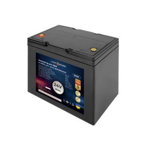 Литиевый аккумулятор для ИБП LiFePO4 24V - 50 Ah (BMS 80A/40А) пластик