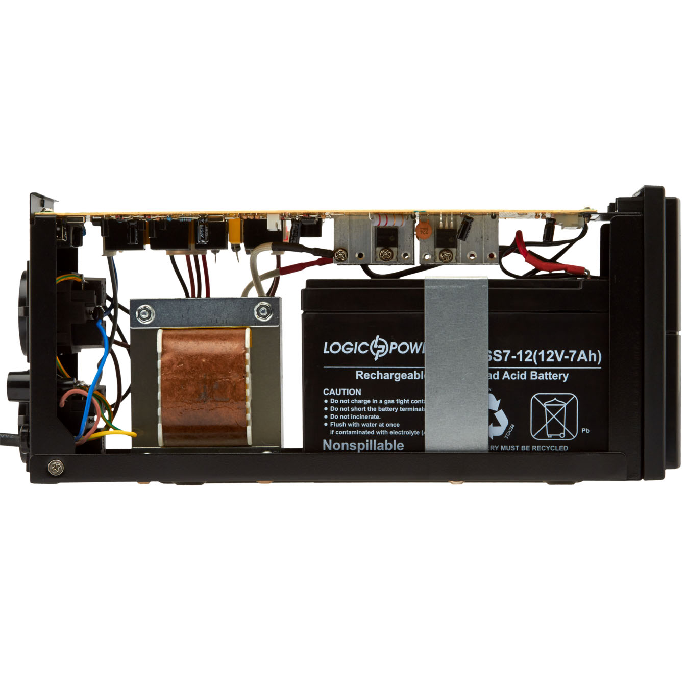 Источник бесперебойного питания ИБП LPM-U625VA (437Вт) - Зображення 4