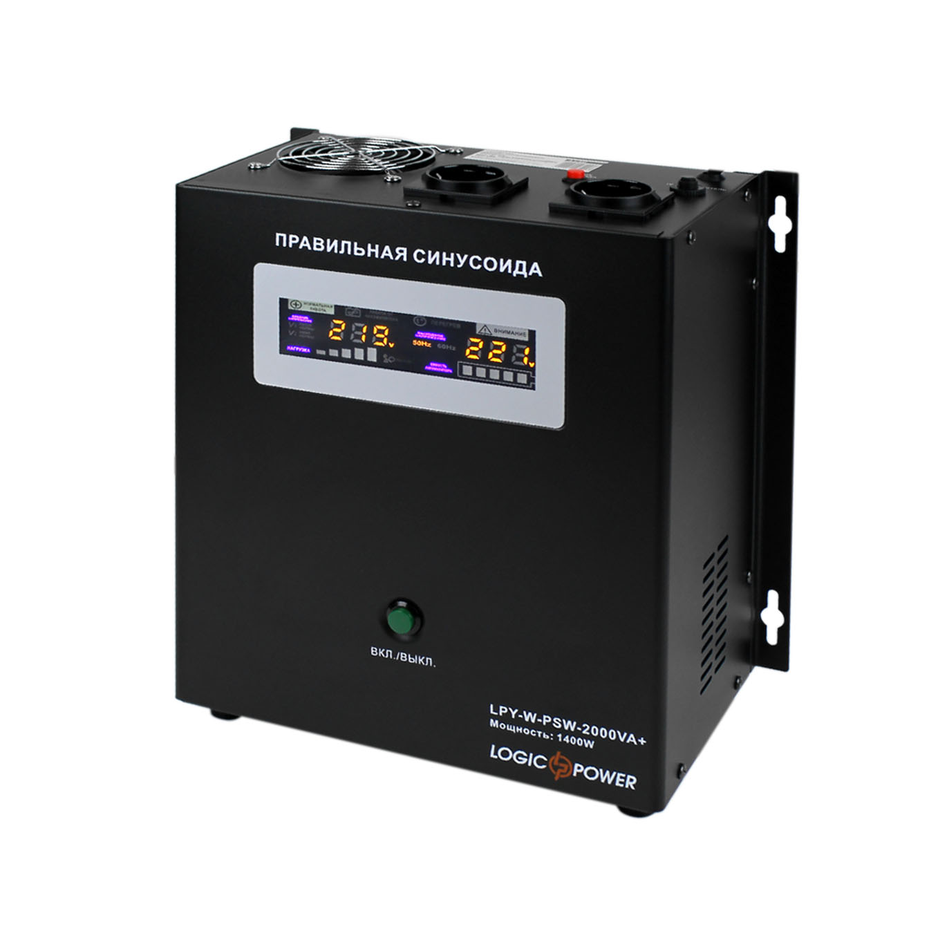 ИБП с правильной синусоидой 24V LPY- W - PSW-2000VA+ (1400Вт)10A/20A