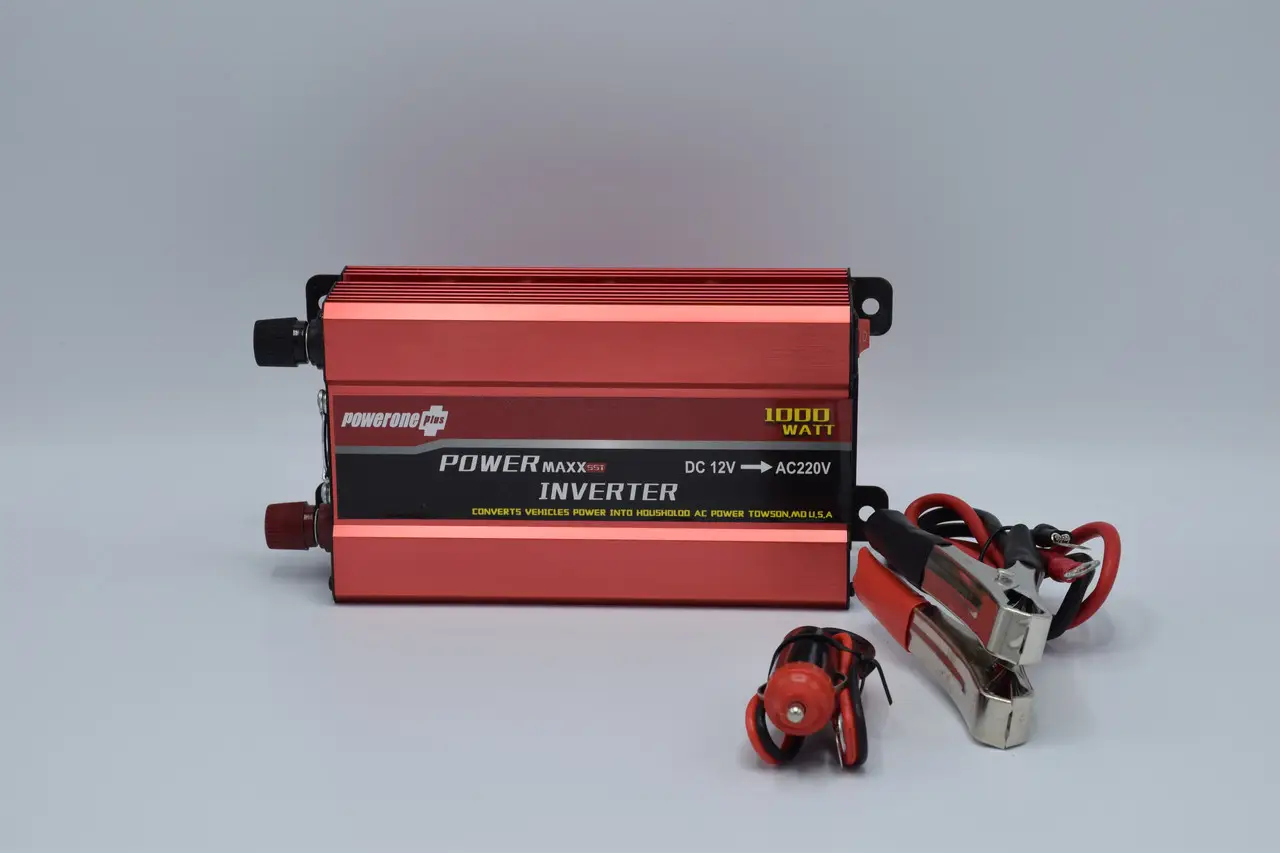 Автомобильный инвертор Powerone+ 12-220V/1000W