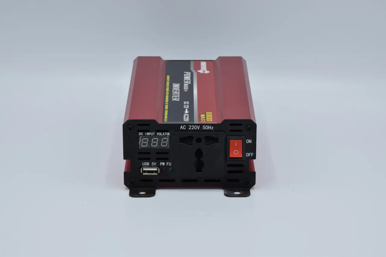 Автомобильный инвертор Powerone+ 12-220V/1000W - Зображення 3
