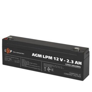 Аккумулятор 12V - 2.3 Ah AGM LPM
