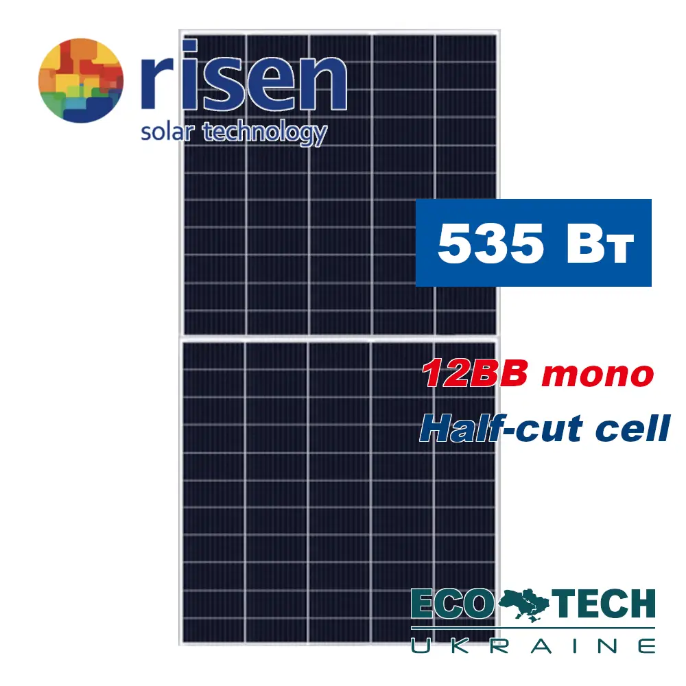 Солнечный модуль RISEN RSM110-8-535M 535 ВТ