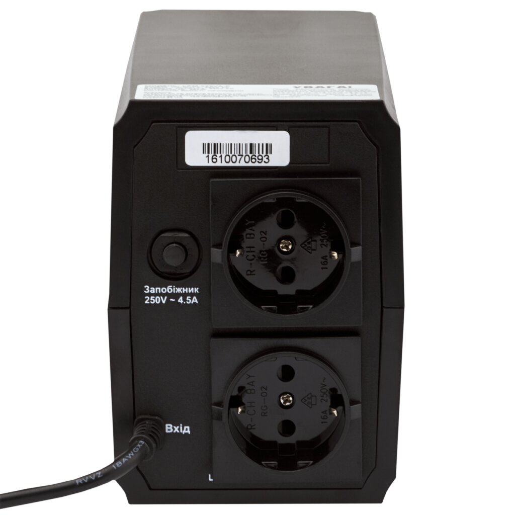 ИБП линейно-интерактивный LPM-625VA-P (437Вт) - Зображення 3