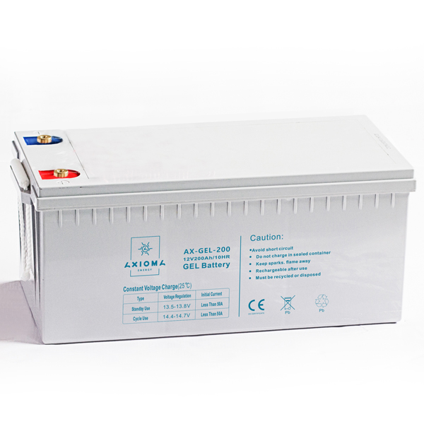 Аккумулятор гелевый 200 Ач 12В, модель - AX-GEL-200, AXIOMA energy