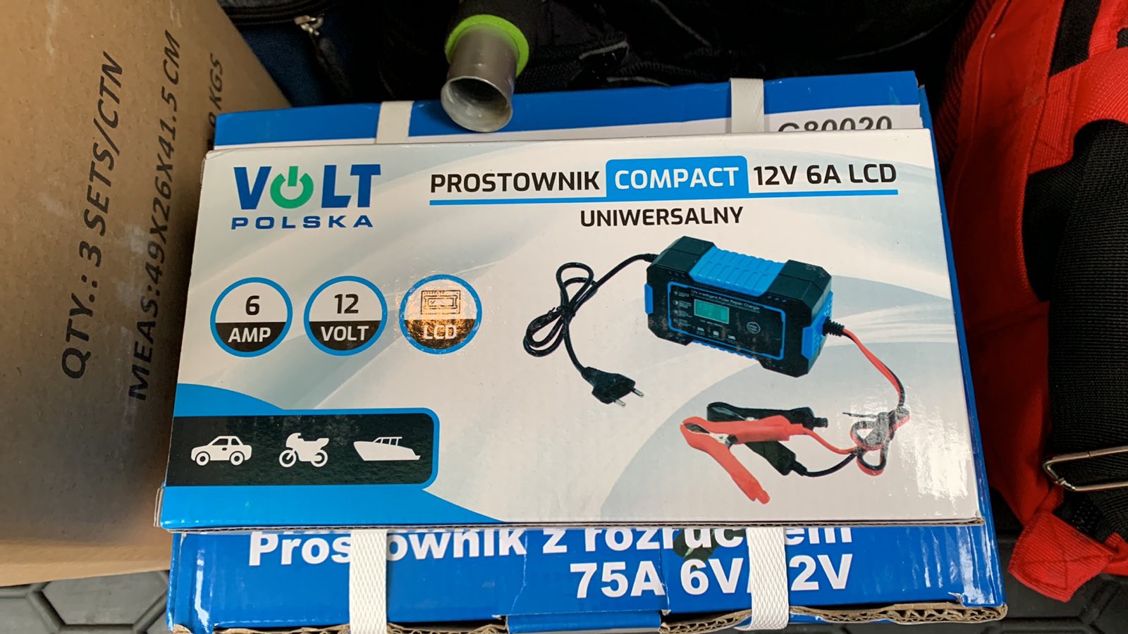 Автоматическое зарядное устройство COMPACT 12V 6A LCD, Volt Polska - Зображення 3