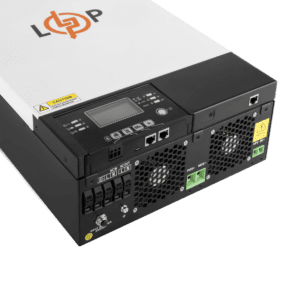 ИБП гибридный с правильной синусоидой LPW-HY-5032-5000VA (5000Вт) 48V 80A MPPT 120-450V