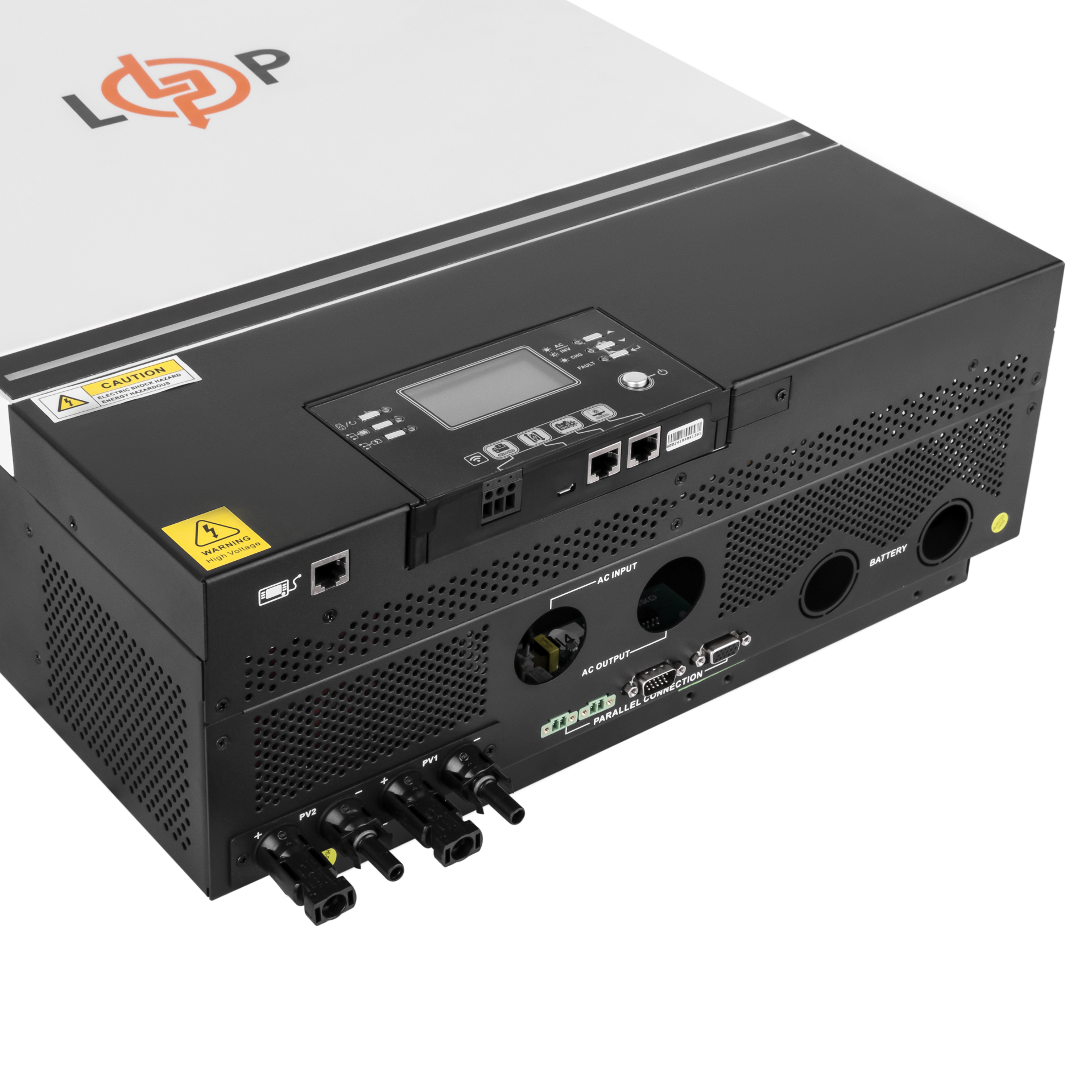 С правильной синусоидой ИБП гибридный LPW-HY-MAX-8000VA 48V 80A MPPT - Зображення 4