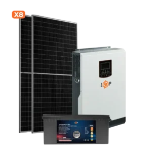 Комплект СЭС Премиум 3.5kW АКБ 3.3kWh LiFePO4 140 Ah