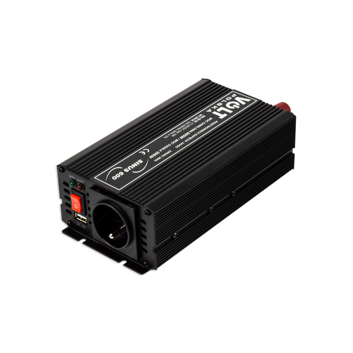 Преобразователь с чистым синусом SINUS 600 24/230 В (300/600 Вт), Volt Polska