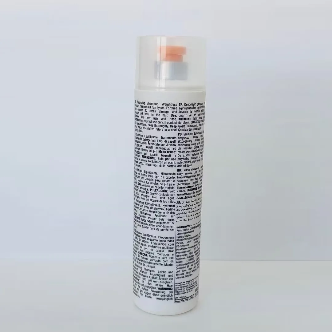 Шампунь балансуючий GKhair Global Keratin Balancing Shampoo, 1000 мл - Зображення 2