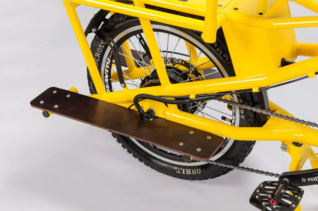 Електричний велосипед City Bike 20" motor wheel 500W 30Ah, Bayka - Зображення 5
