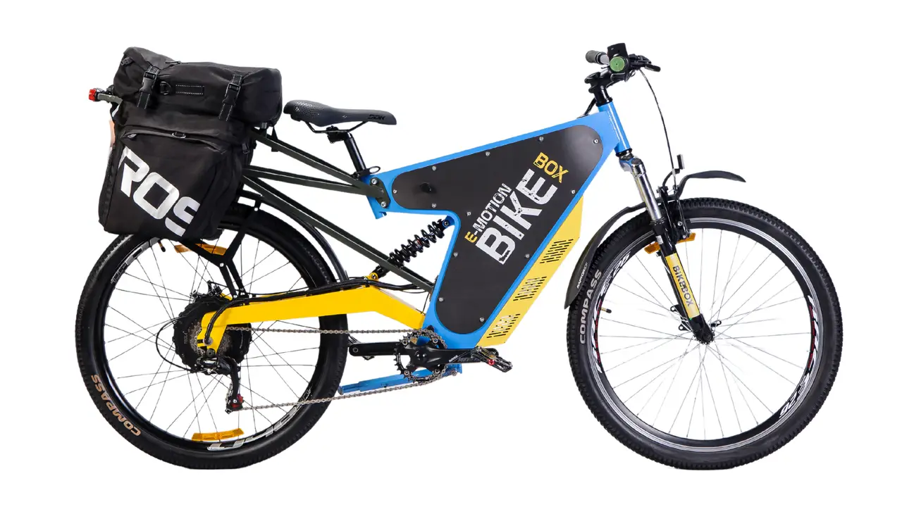 Електровелосипед E-Motion Lite 26" motor wheel 600 W 25 Ah, Bayka - Зображення 3