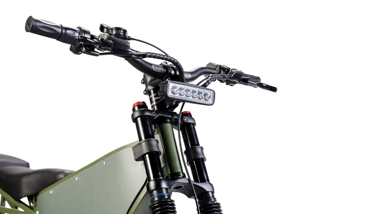 Електровелосипед E-Motion Big Military 18" MOTO motor wheel 3000 W 45 Ah, Bayka - Зображення 2