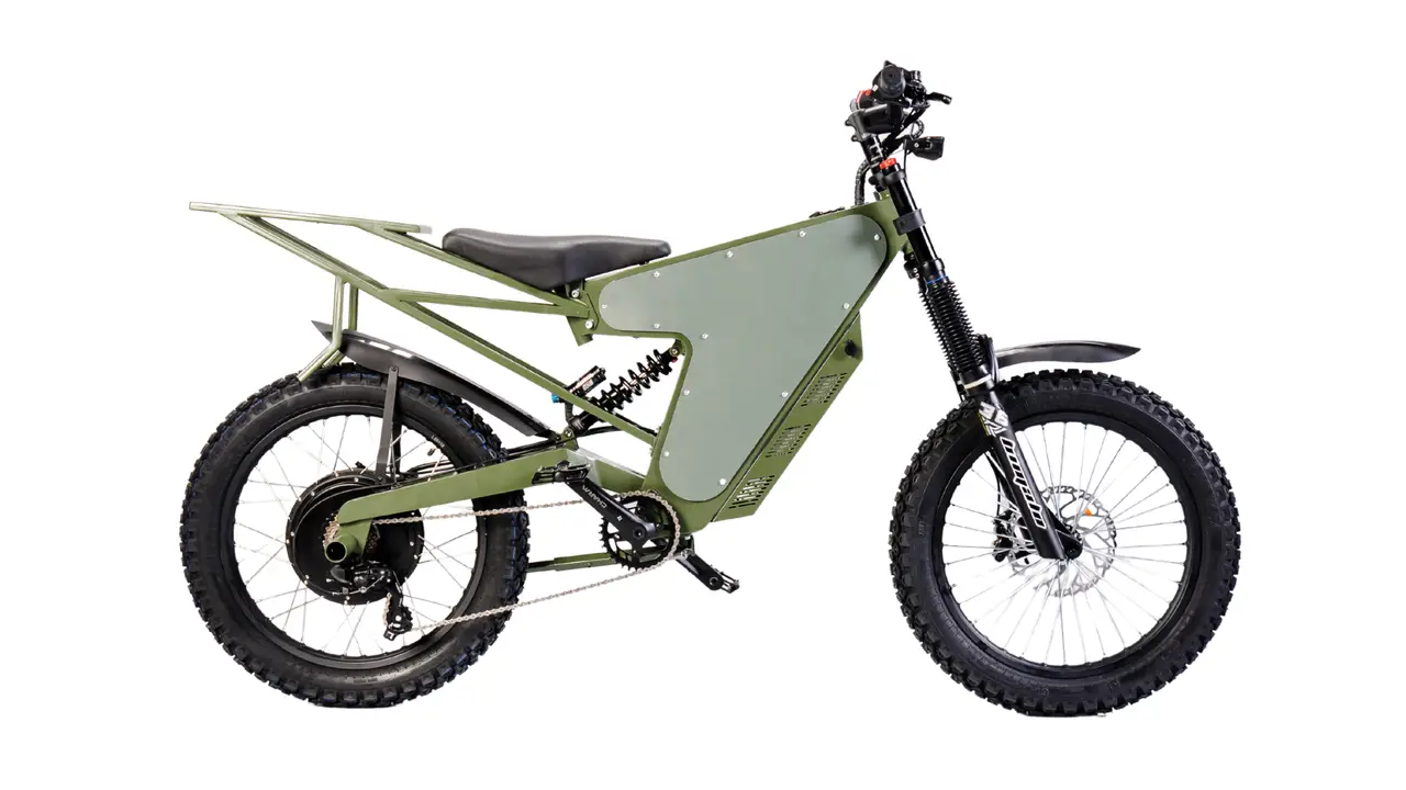 Електровелосипед E-Motion Big Military 18" MOTO motor wheel 3000 W 45 Ah, Bayka - Зображення 3