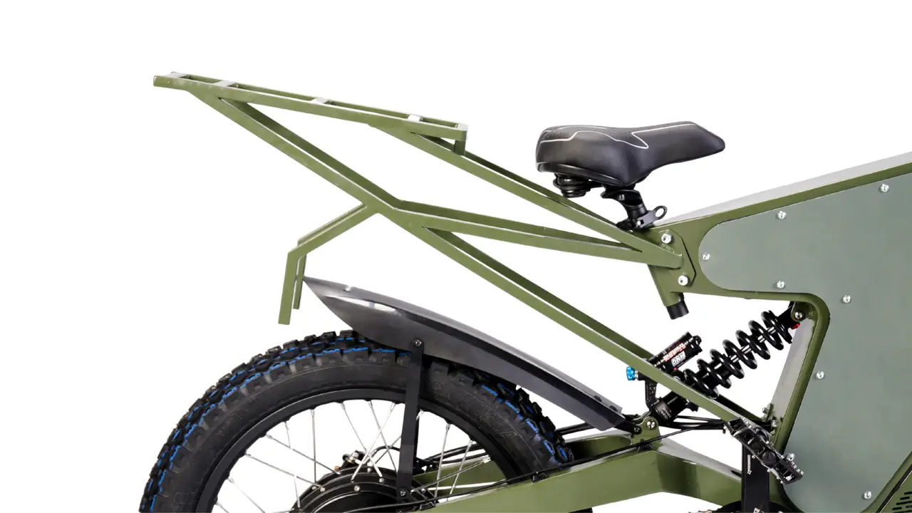 Електровелосипед E-Motion Big Military 18" MOTO motor wheel 3000 W 45 Ah, Bayka - Зображення 4