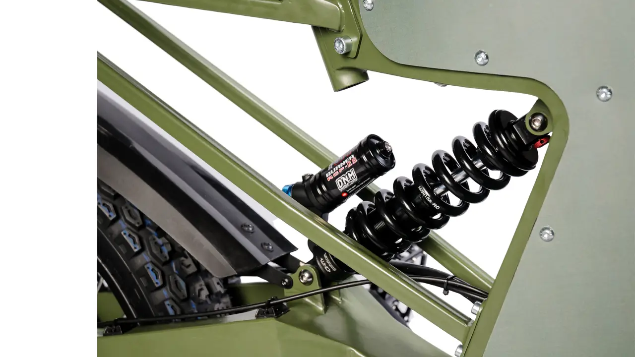 Електровелосипед E-Motion Big Military 18" MOTO motor wheel 3000 W 45 Ah, Bayka - Зображення 7