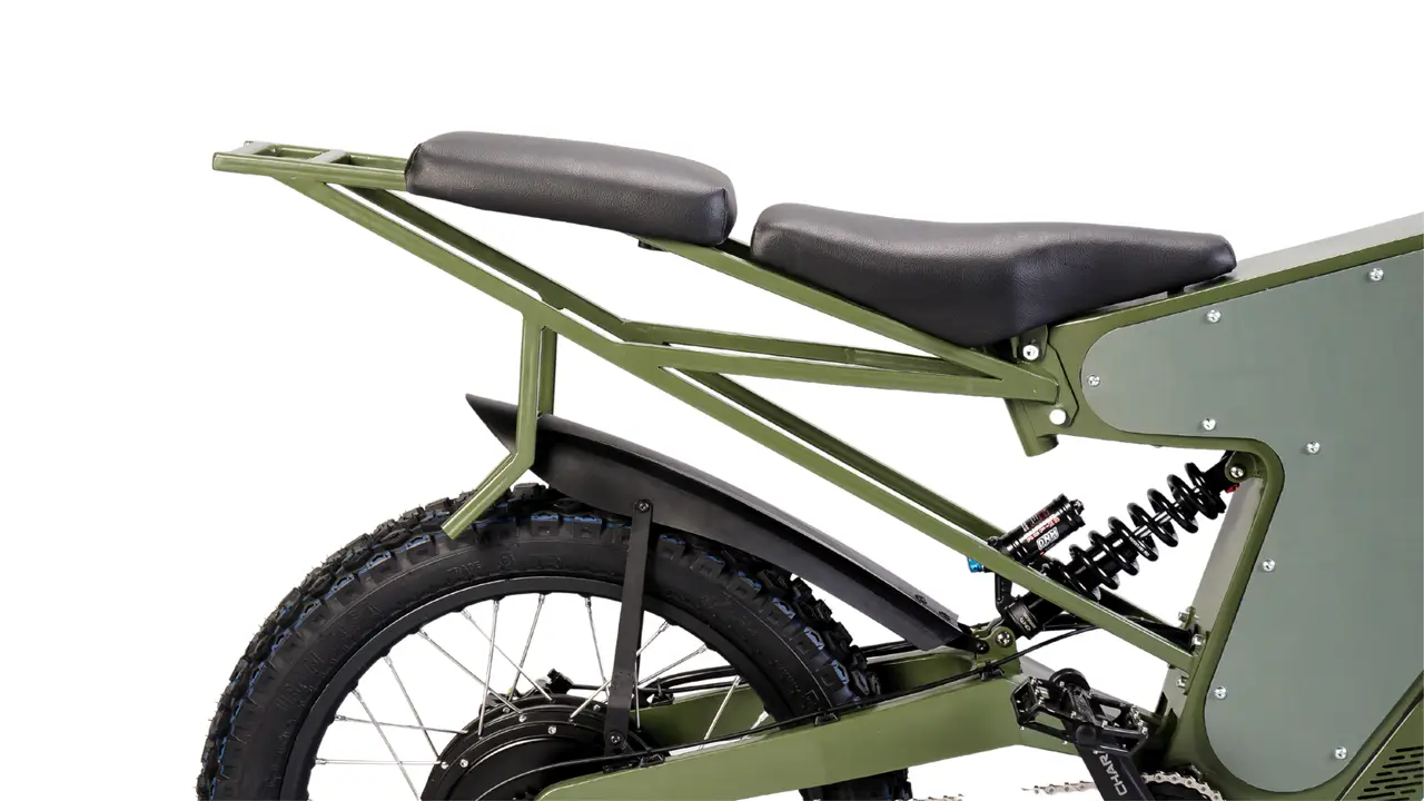Електровелосипед E-Motion Big Military 18" MOTO motor wheel 3000 W 45 Ah, Bayka - Зображення 8