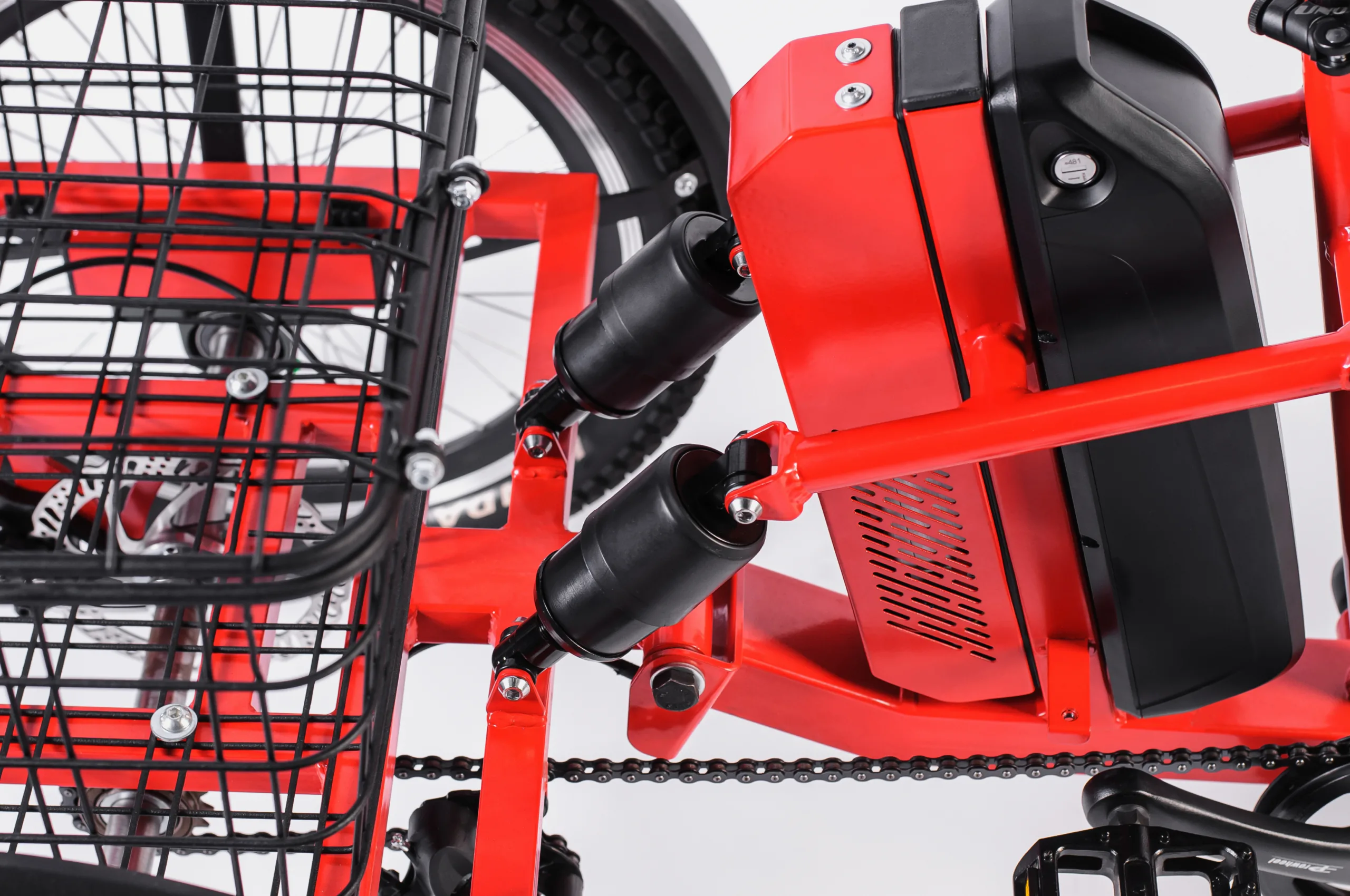 Електровелосипед триколісний Mini Truck 24" motor wheel 350 W 15 Ah - Зображення 10