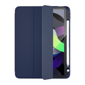 Чехол Blueo Ape кожаный для iPad Pro 11'' (2020/2021), Тёмно-Синий