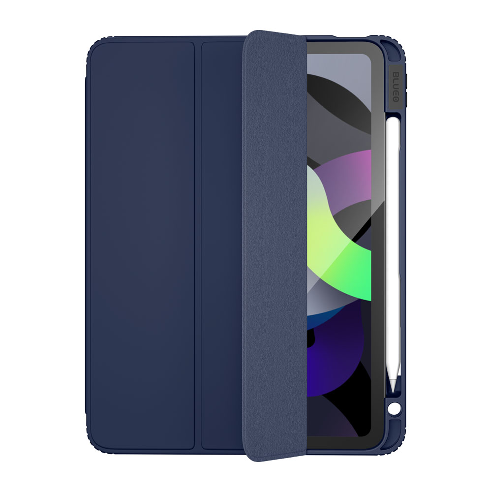 Чехол Blueo Ape кожаный для iPad Pro 11'' (2020/2021), Тёмно-Синий