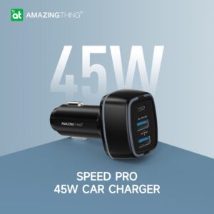 Автомобильное зарядное устройство AmazingThing Speed Pro PD 45 Вт/PPS 33 Вт с 3 портами