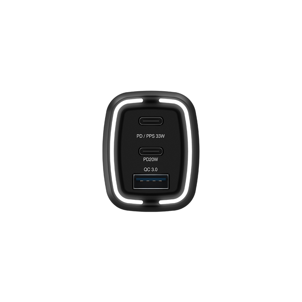 Зарядное устройство для автомобиля AmazingThing Speed Pro PD 53 Вт/PPS 33 Вт с 3 портами - Зображення 4