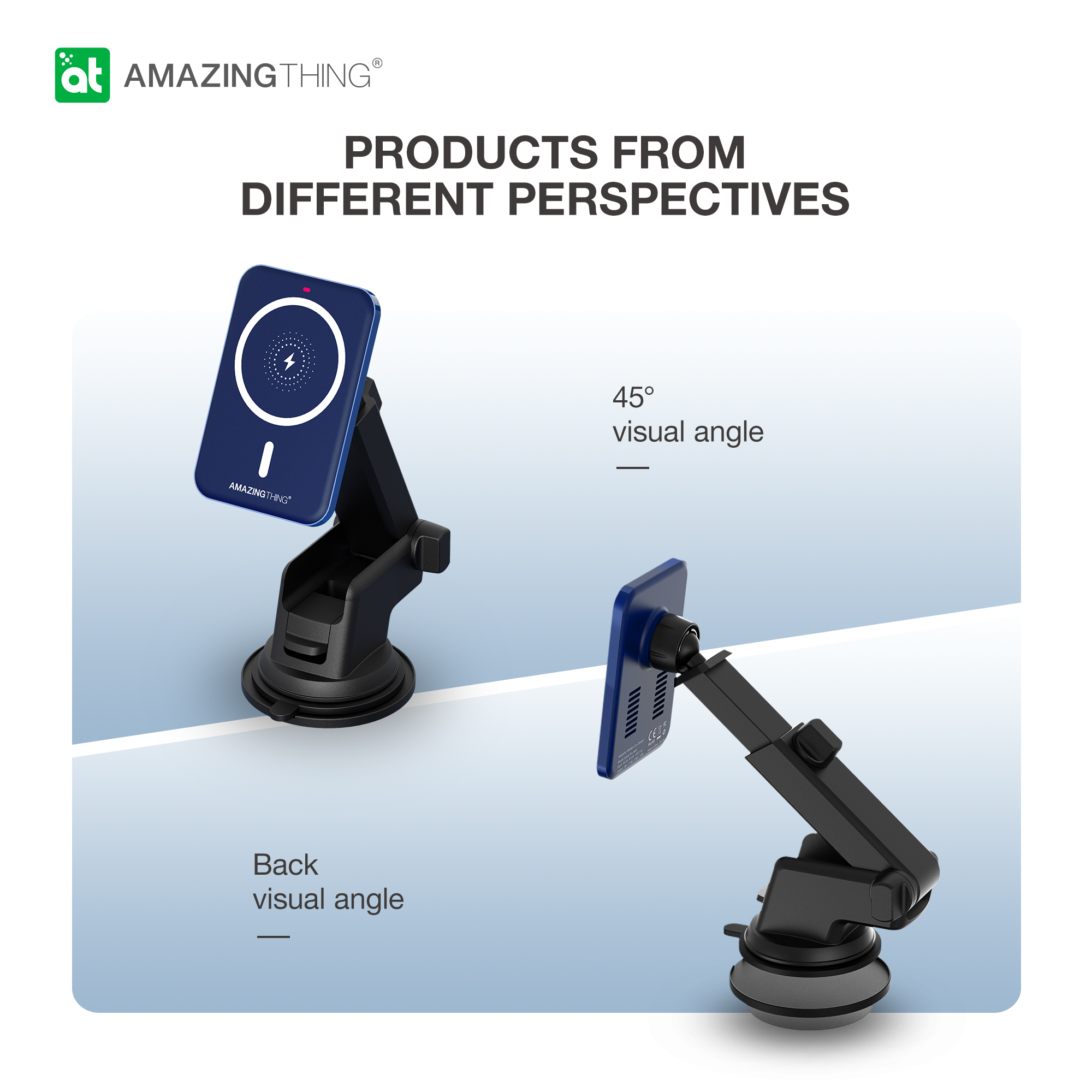 Автомобильная зарядка AmazingThing Speed Pro X Mag 15 Вт Magsafe - Зображення 5