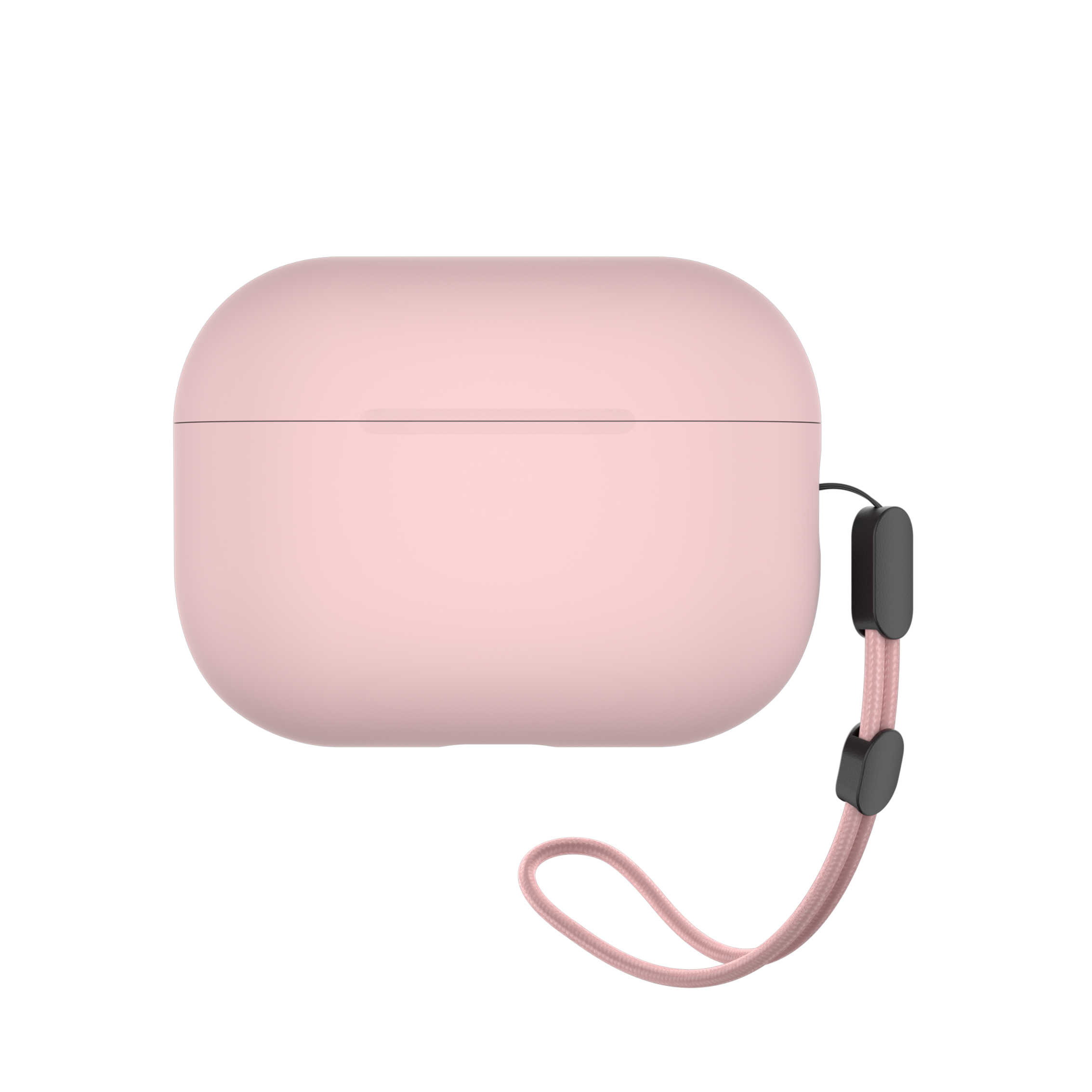 Силиконовый чехол Blueo Airpods Pro 2 Liquid Silicone Case, Песочно-розовый