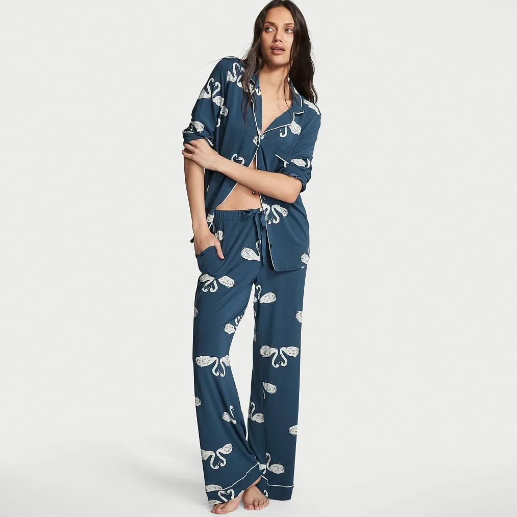 Піжама Modal Long PJ set Blue, Victoria's Secret