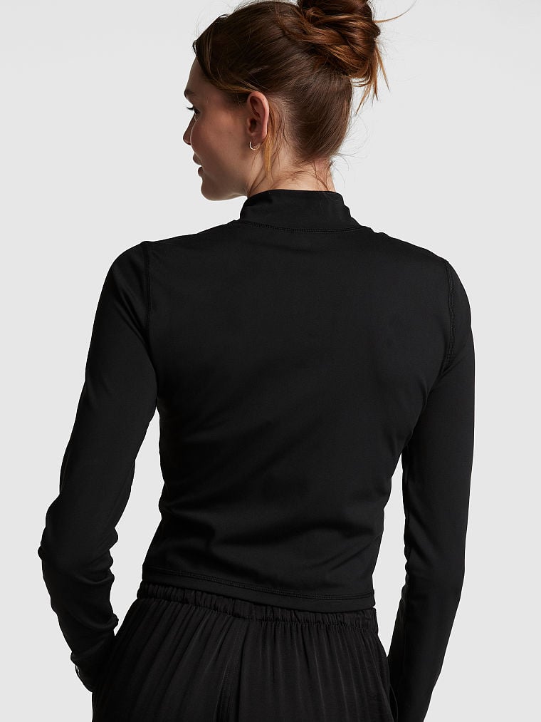 Спортивна кофта SOFT ULTIMATE ZIP-UP JACKET, чорна - Зображення 2